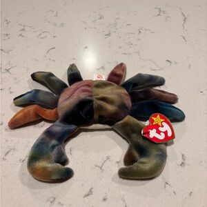 Ty Beanie Baby Claude the Crab Plush